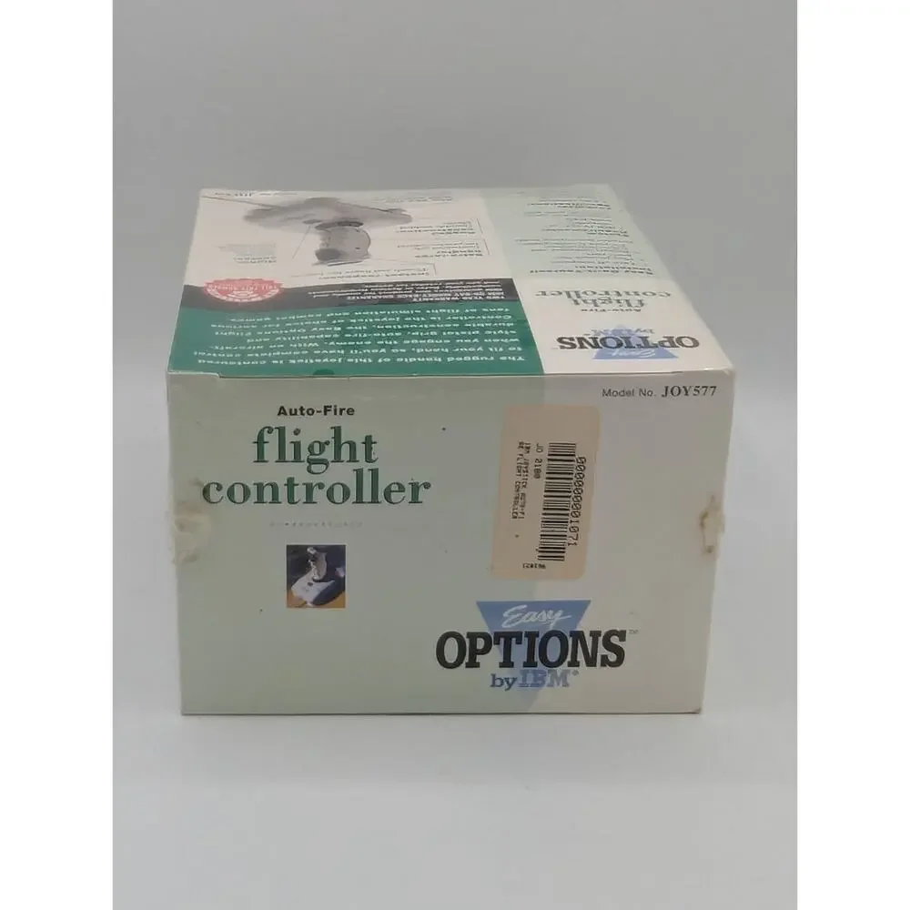 Vintage 1993 IBM Easy Options Auto-Fire Flight Controller JOY577 Rare New/Sealed